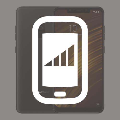 Копия Xiaomi Pocophone F1 не ловит сеть